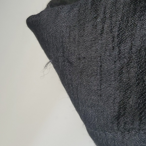 Croft & Barrow jacket womens size large BLACK button down black womens - Picture 12 of 14